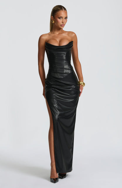 Alba Maxi Dress - Black