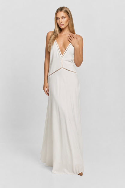 Posey Maxi Dress White