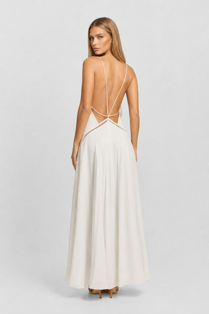 Posey Maxi Dress White